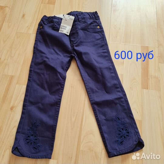 Новые брендовые вещи на девочку 5-6 лет