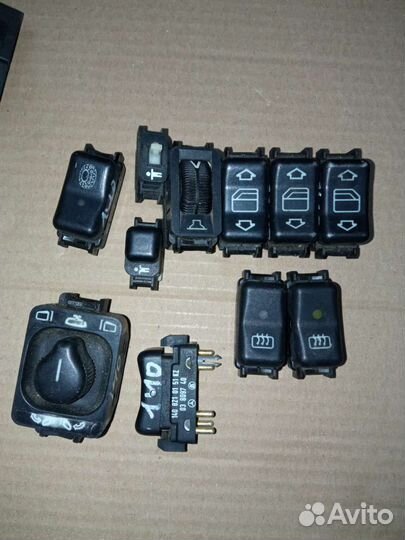 Mercedes W140 кнопки стеклоподъёмника