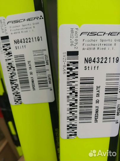 Беговые лыжи Fischer SpeedMax 3D Plus, CarbonLite