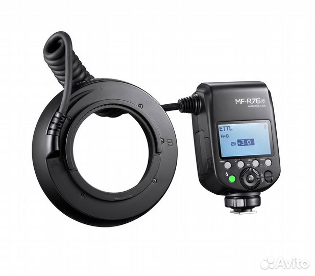 Кольцевая вспышка Godox MF-R76C TTL для Canon