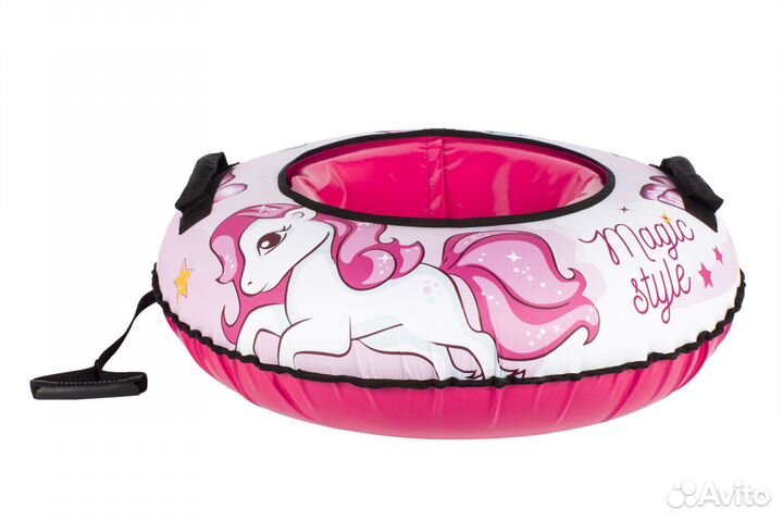 Тюбинг/Ватрушка Snowstorm Unicorn, 80 см