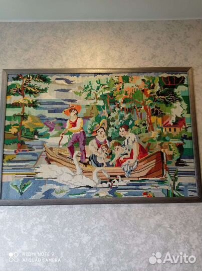 Картина вышитая крестом