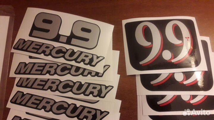 Наклейки на лодочные моторы