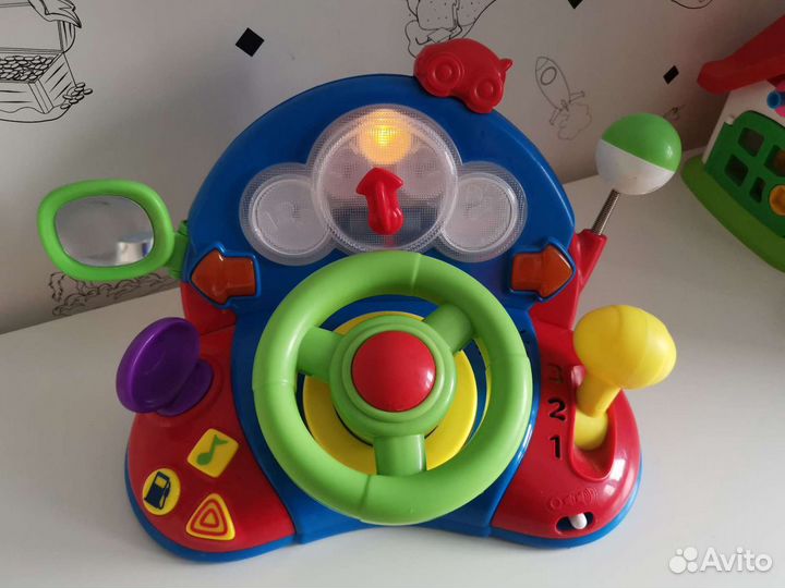 Руль игрушка для малыша