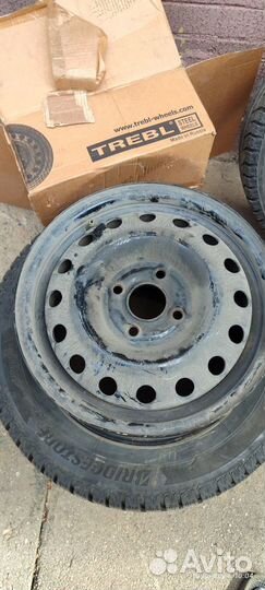 Зимние колеса 185/65r14 Bridgestone