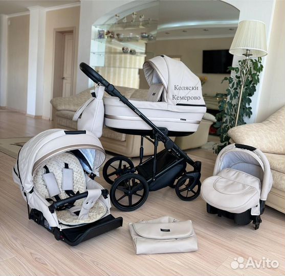 Коляска 3 в 1 Adamex Rimini