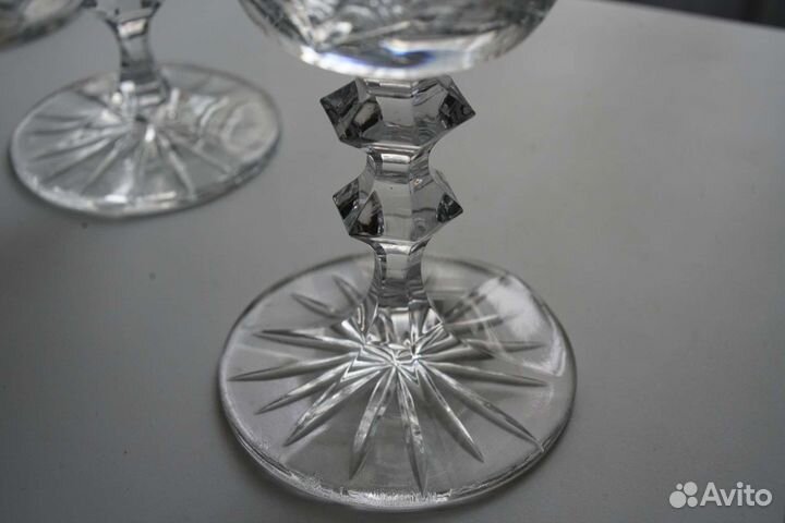 Фужеры хрустальные новые
