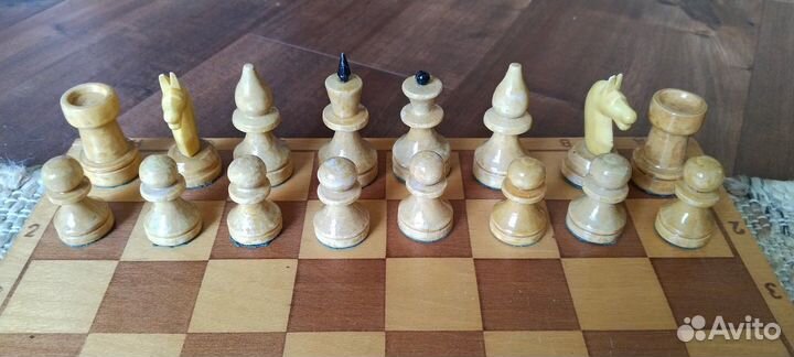Шахматы СССР деревянные 1978 г