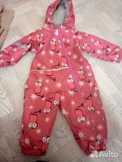 Детские вещи на девочку пакетом 74 110