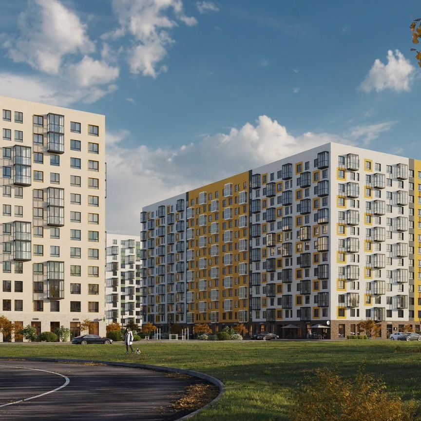 1-к. квартира, 34,3 м², 2/13 эт.