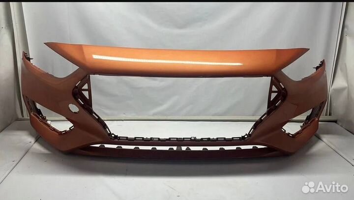 Бампер solaris 2 в цвет