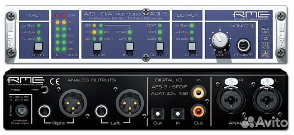 2-канальный ац/ца конвертер RME ADI-2