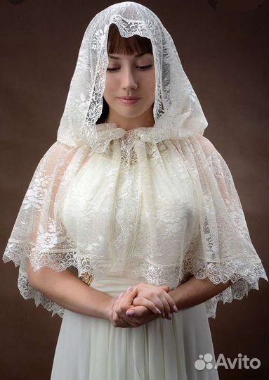 Венчальный православный платок