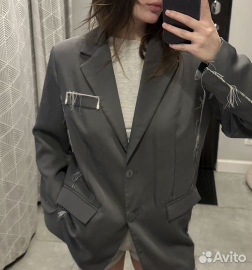 Пиджак женский оверсайз
