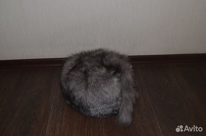 Шапка из чернобурки. (новая)