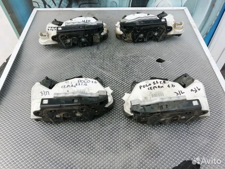 Замок дверной передний задний Volkswagen Polo Seda