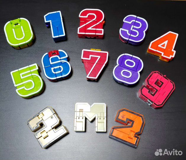 Цифры трансформеры