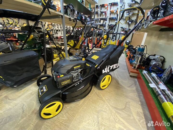 Газонокосилка бензиновая huter GLM-6.0 ST