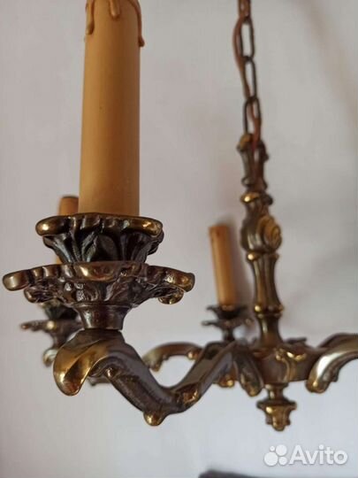Старинная, антикварная люстра