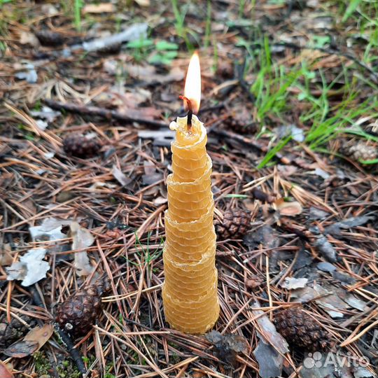 Свечи из натуральной вощины