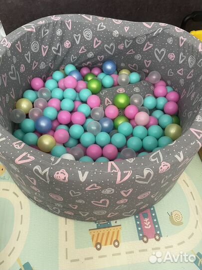 Сухой бассейн с шариками бу
