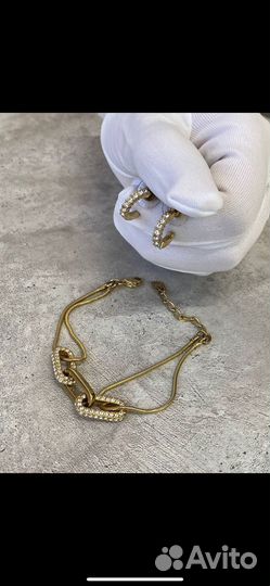 Бижутерия со стразами swarovski