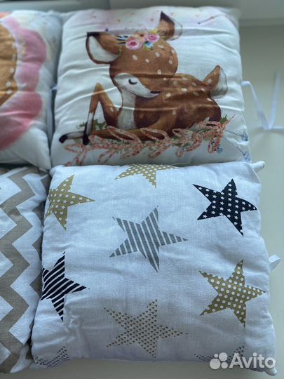 Бортики в кроватку