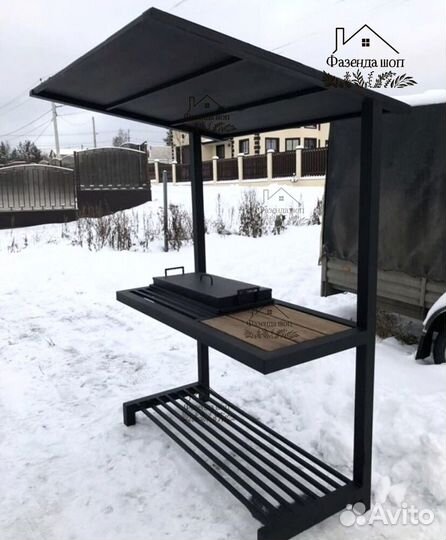 Мангал лофт