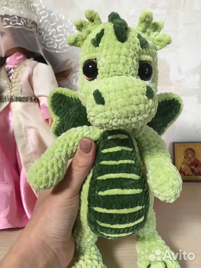 Плюшевый дракончик