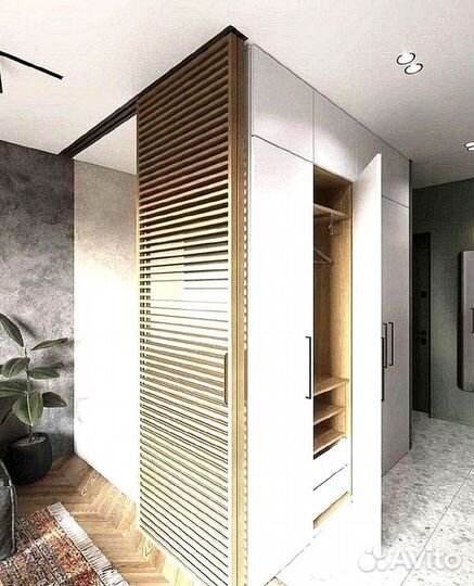 Реечные перегородки