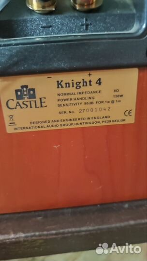 Акустика Castle knight 4