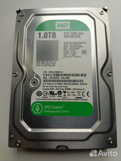 HDD Western Digital 1TB(2009) /HDD WD (2014)