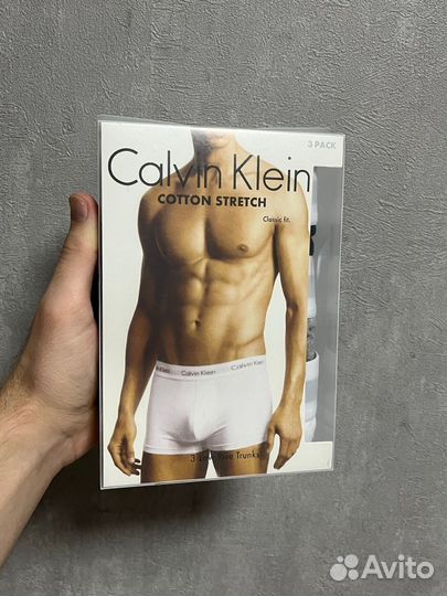 Трусы Calvin Klein 3 шт (М) оригинал