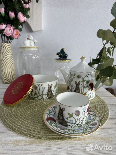 Сервиз чайный чайная пара фарфор