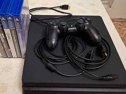 Sony playstation 4 slim 500gb с играми