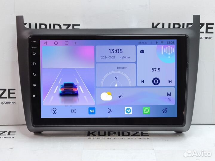 Магнитола A1 VW Polo 5 новая с гарантией Android