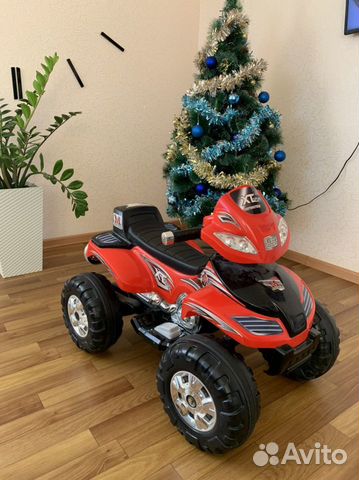 Детский квадроцикл мотоцикл электрический