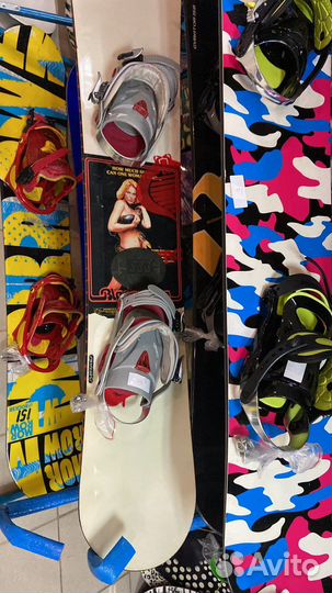 Сноуборд В ассортименте +крепы