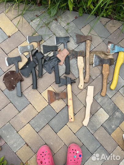 Саперная лопатка, топор