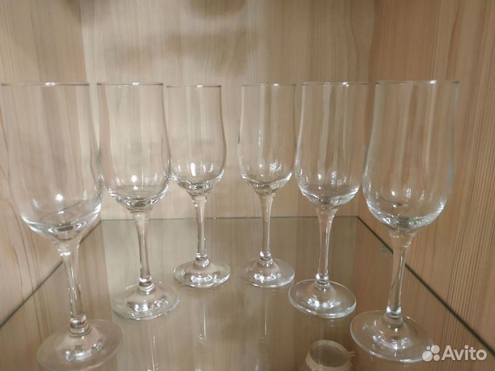 Фужеры для вина и шампанского