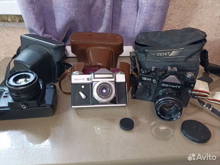 Фотоаппараты Зенит122,Зенит Е,Зенит 12CD,Вспышка