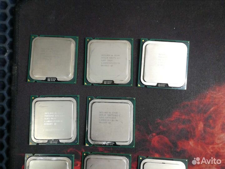 Процессора Intel AMD