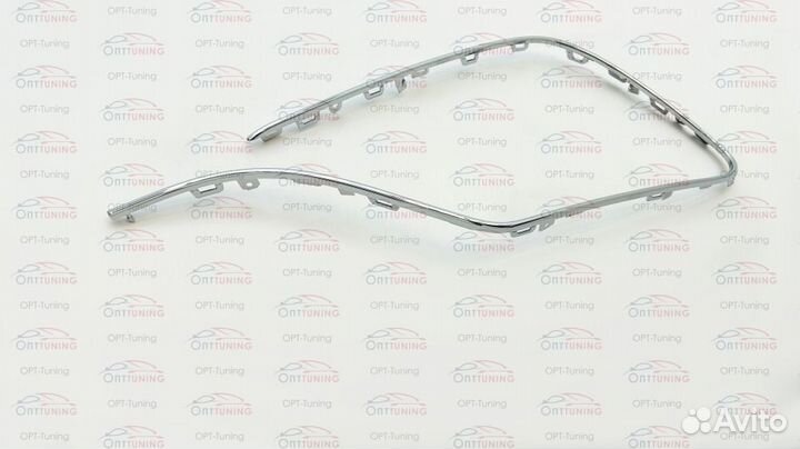 Хром планка левая Mercedes w222 17-20 S63 AMG