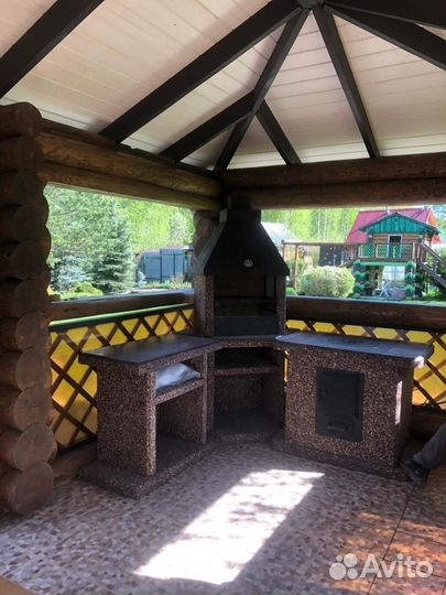 Модульный комплекс барбекю,печь под казан,гриль