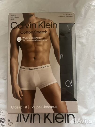 Calvin klein мужские трусы М,Л