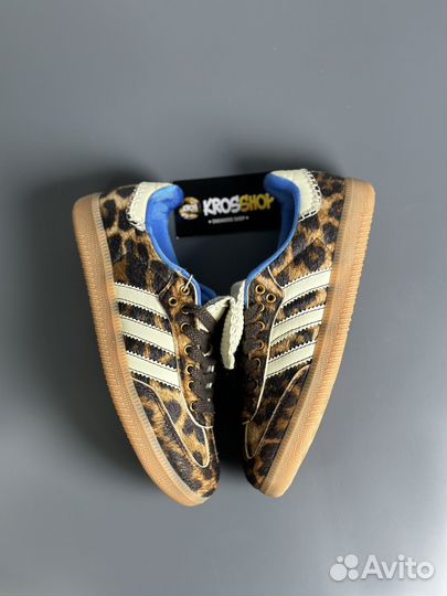 Adidas x Wales Bonner Samba Pony Leopard