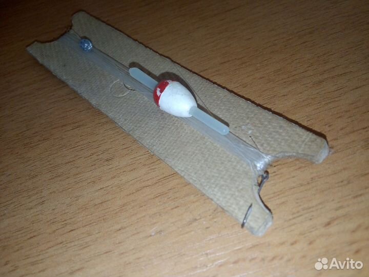 Поплавок с леской и крючком, набор рыболова СССР