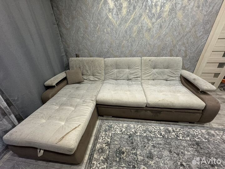 Угловой диван бу