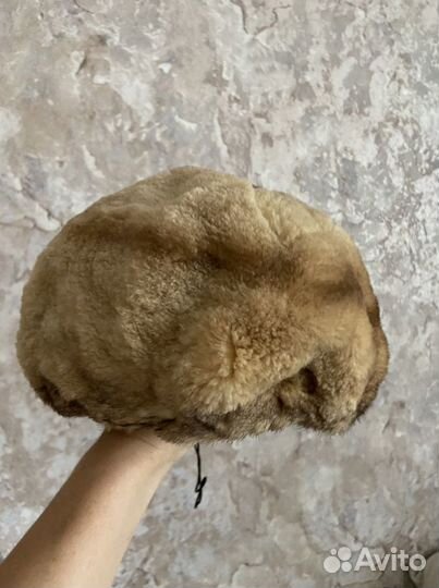 Норковый берет стриженный