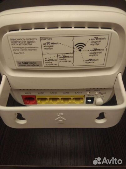 Wifi роутер дом ру
